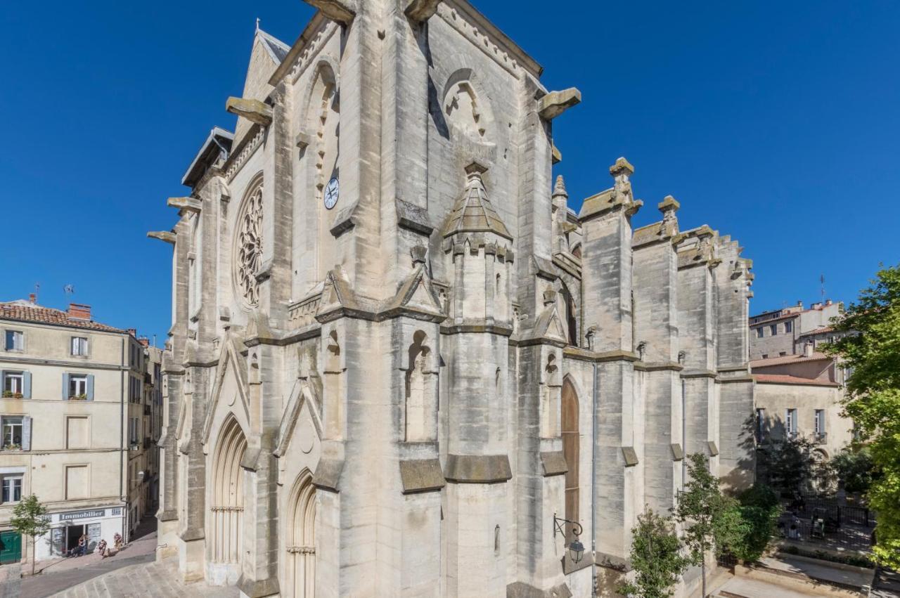La Parenthèse Roucher Montpellier - Duplex Climatisé T2 Cœur écusson Esterno foto