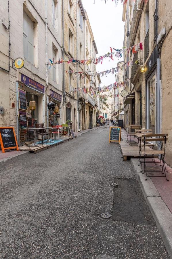 La Parenthèse Roucher Montpellier - Duplex Climatisé T2 Cœur écusson Esterno foto